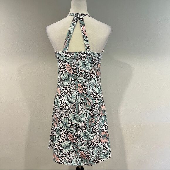 Balance Collection tropical print halter mini dress size medium - Picture 4 of 9